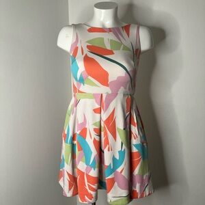 Colorful Sleeveless Women's Dress